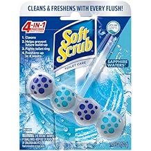 Soft Scrub 4-in-1 Toilet Care, Sapphire Waters, 50 Gram