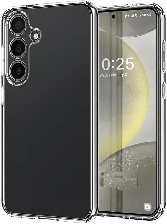 Case compatible with Coverzone Samsung Galaxy A26 Super Flexible Built Camera Protected Silicone Super Transparent Cover Protecting from Dust and Dirt