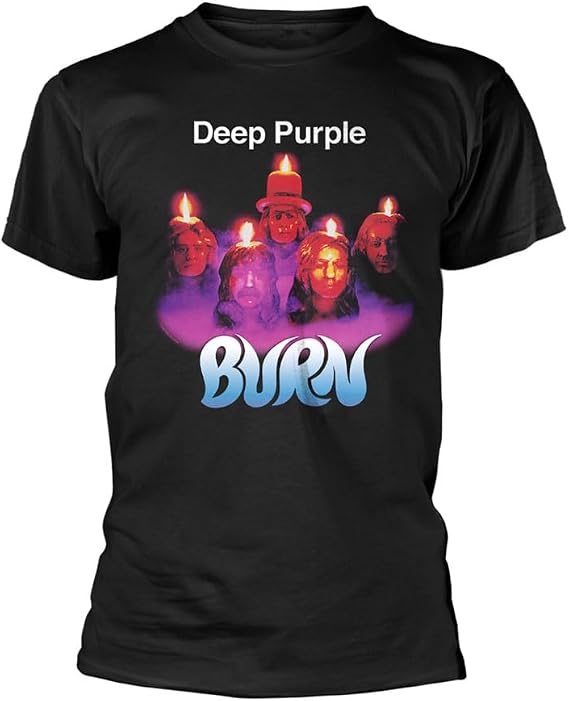 Plastic Head Deep Purple Burn Band Logo T Shirt