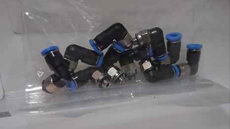 Festo Qsml-M5-4, Pack of 10 - Push-in 90 Degree Connector; Qsml-M5-4 - Pack of 10 -