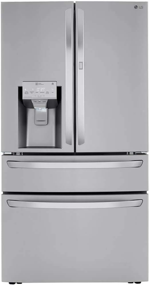 LG 30 cu. ft. 4-Door French Door Refrigerator, Door-in-Door, Full-Convert Drawer, Craft Ice in PrintProof Stainless Steel LRMDS3006S