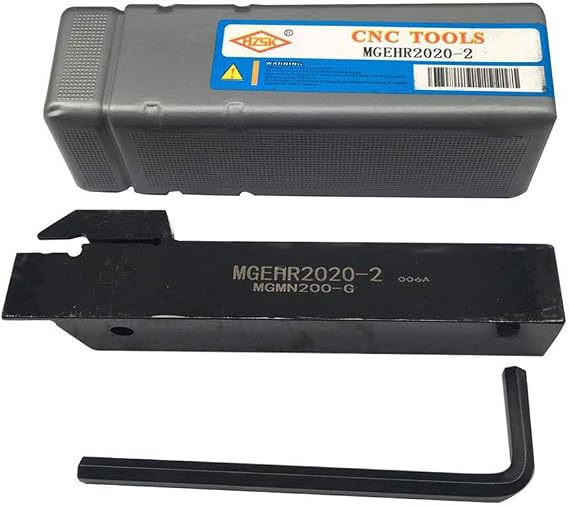 GBJ MGEHR2020-2 Grooving Tool Holder Cutter Holder MGMN Inserts for Semi-Finishing and Finishing
