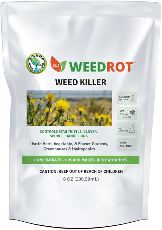 Sierra Natural Science - WeedRot - Concentrate Pouch - 8 fl oz (236.59 mL) Makes up to 32 fl oz