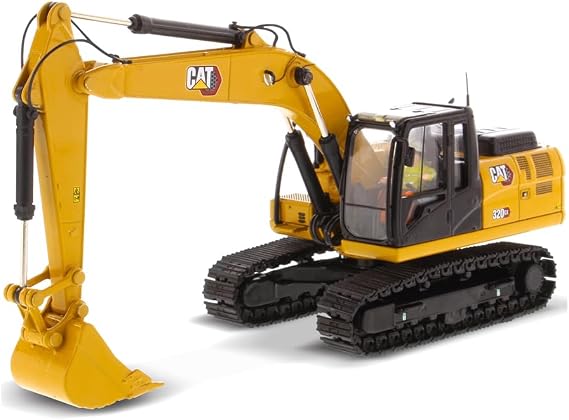 Diecast Masters 1:50 Scale Caterpillar 320 GX Hydraulic Excavator | High Line Series Cat Trucks & Construction Equipment Model 85674