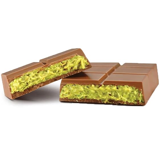 Dubai Style Chocolate Milk Chocolate Pistachio Kunafa 37g [Refrigeration Required Upon Arrival] (Dark Chocolate)