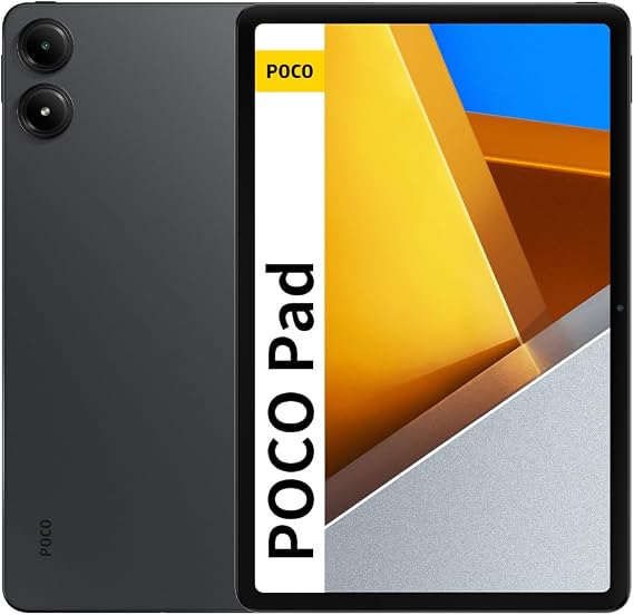 Xiaomi Poco Pad WiFi Version (256GB + 8GB) 12.1 Octa Core Global ROM 10000mAh Bluetooth 5.3 8MP Dual Camera (Grey 256GB + 8GB)