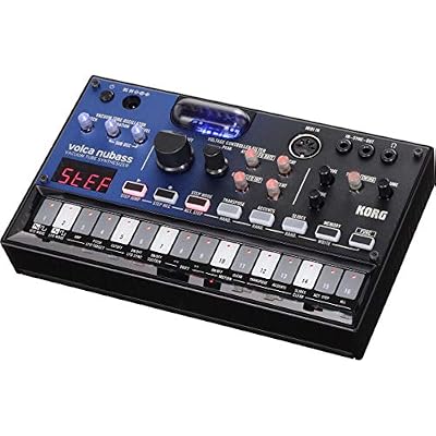 Korg Volca Nubass Vacuum Tube Bass Synthesizer with 16-Step Sequencer Open Box
