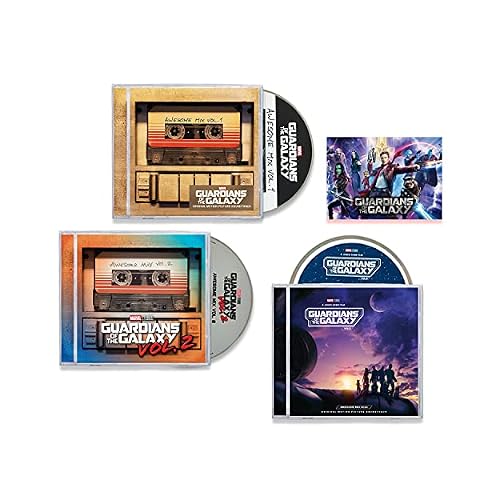Guardians Of The Galaxy Complete "Awesome Mix" Collection: Guardians Of The Galaxy Awesome Mix Vol.1 / Vol.2 / Vol.3 / + Including Bonus Art Card