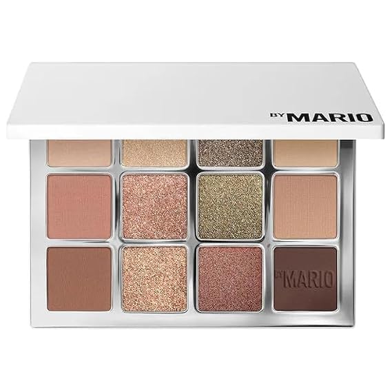 Ethereal Eyes Eyeshadow Palette: Nature 12 Shades of Matte, Metallic & Shimmer Finishes for Effortless, Natural Glam Eye Looks, Long-Lasting Color, Smooth, Silky Texture,Travel-Friendly