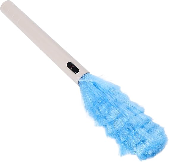Electric Feather Dusters for Cleaning, 360 Rotation Wireless Electric Spin Duster Dust Removal Duster Motorized Dust Wand Wireless Duster Vacuum Cleaner for Home Office