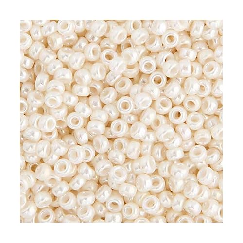 Miyuki Seed Bead 150 APX.22g - Antique Ivory Pearl Ceylon Japanese Glass Seed Beads