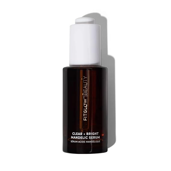 Fitglow Beauty Clear + Bright Mandelic Serum Drops, 30ml
