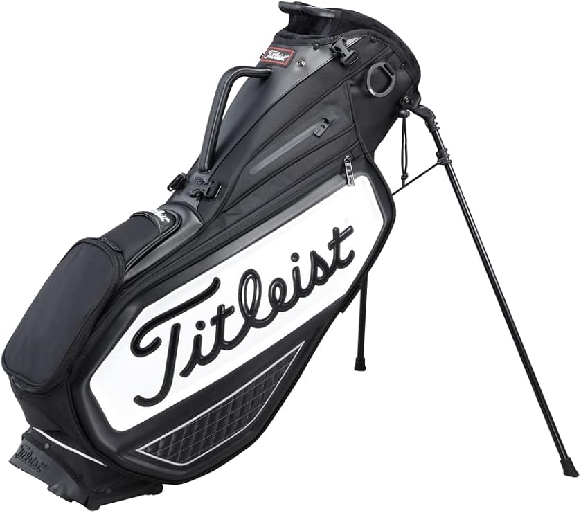 Titleist - Premium Stand Bag - Black/White
