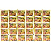 Indomie Instant Noodles Soup Chicken Curry Flavor for 1 Case (30 Bags), 2.82 Ounce (Pack of 30)