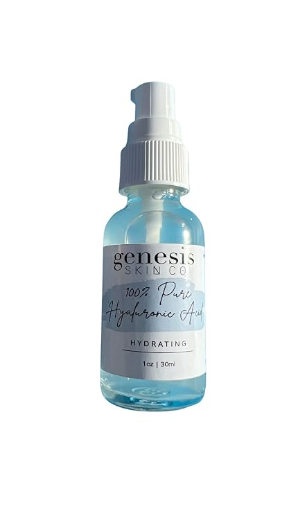 Hyaluronic Acid Serum for Skin - 100% Pure-Highest Quality, Anti-Aging Serum - Intense Hydration + Moisture, Non-greasy, Best Hyaluronic Acid for Your Face