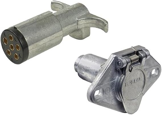 Pollak 11-609EP Metal 6-Way Socket