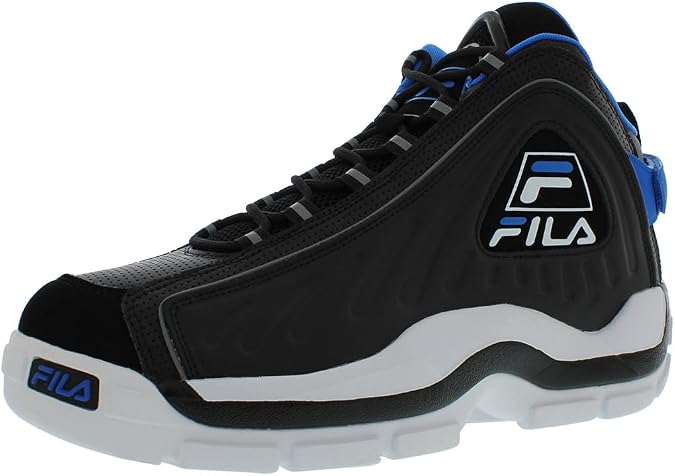 Fila Grant Hill 2 GB Mens Basketball Shoe 95 DM US BlackBlueWhite