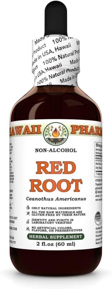 Hawaii Pharm Red Root Alcohol-Free Extract, 2 fl oz