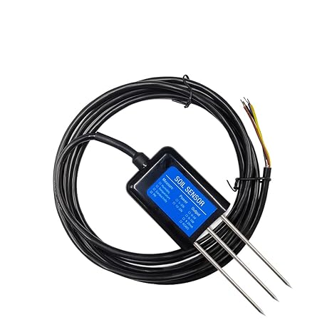 4-20mA Output Soil Temperature Humidity Moisture Sensor