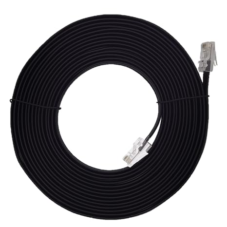 Xtenzi 8Pin Flex Cable XTFC Wire Accessory XT91642 for Amp Bass Remote Knob Compatible with JL Audio FiX TwK DRC VX VXI JLid Amplifier