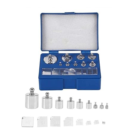 Acogedor 17Pcs Precision Calibration Weight Set