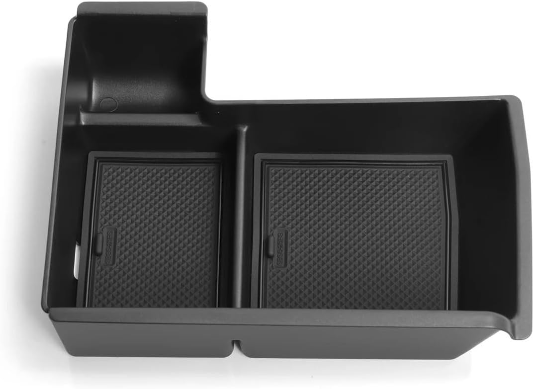 Compatible with BYD Seal U Sealion 6 Song Plus DM-i 2025 Armrest Storage Box ABS Car Organizer Accessories Tidying Black