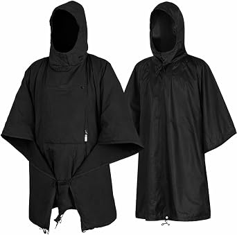 Helikon-Tex Swagman Roll and Rain Poncho Bundle Black