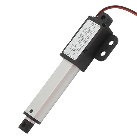 12V DC Linear Actuator, Mini Electric Motion Actuators with 50mm Stroke, Compact Design for Automotive and Industry Applications (Stroke 50mm-8mm/s-70N)