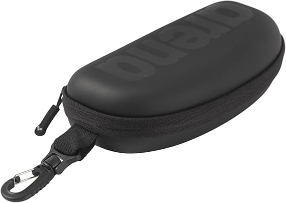 ARENA Unisex Adult Swim Goggle Case for Swimmers Protective Hardcover Carrying Case Clip for Backpacks