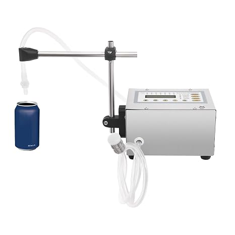 Liquid Filling Machine 5-3500 ml/min Filling Machine with Touch LED Display Automatic Counting Bottle Filler Liquid Filling Machine Liquid Filling Machine