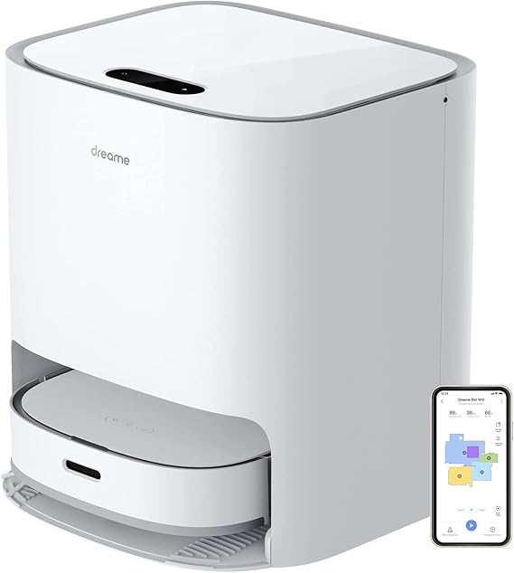 Dreame W10 Self Cleaning Robot and Mop - White