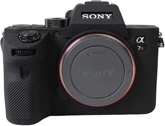 kinokoo Silicone Case for Sony ILCE-7RIII A7R3 A7R M3 a7riii A7M3 A7 III Protective Cover Silicone-Black