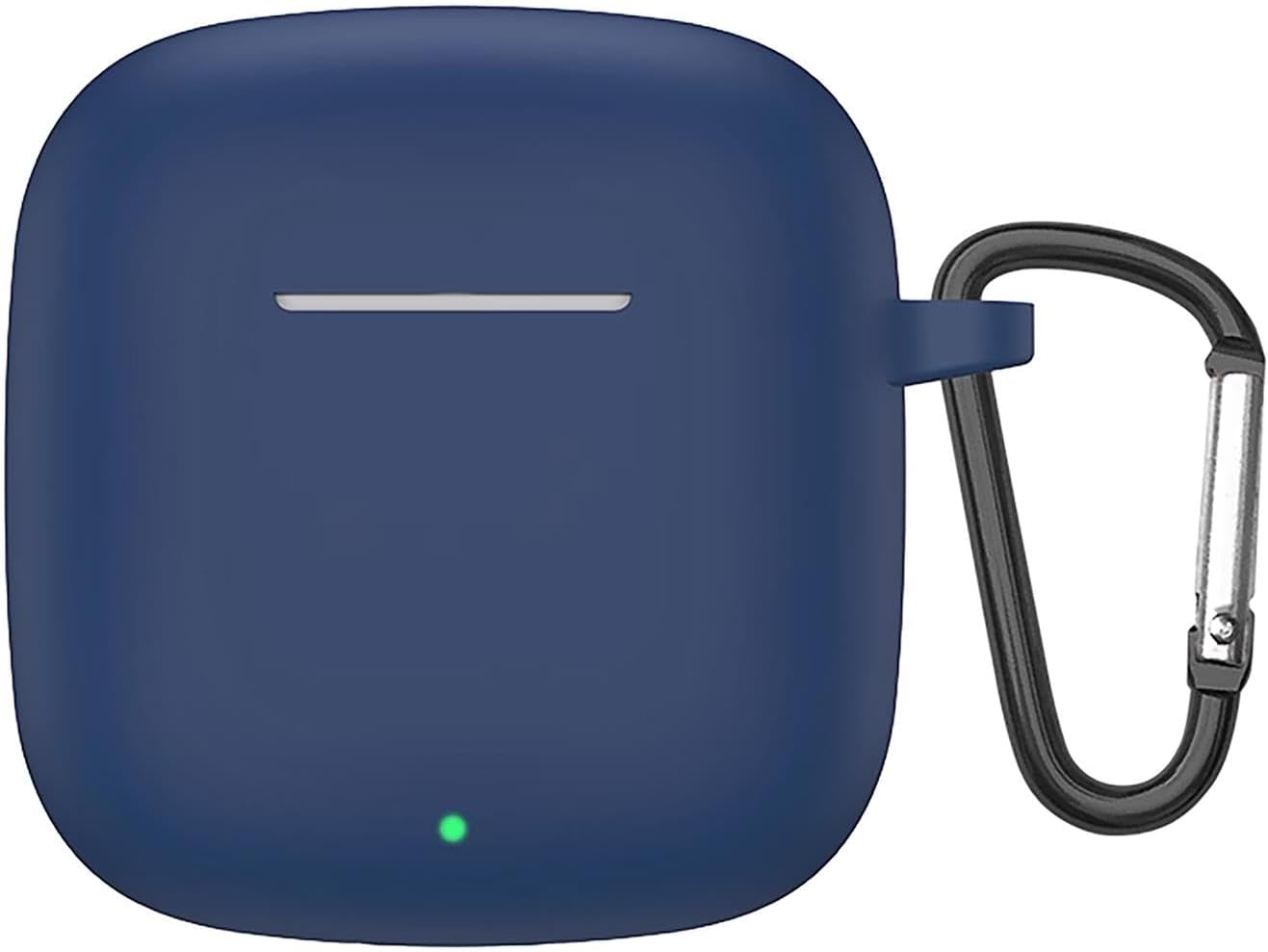 Microsonic Huawei FreeClip 2 için Kılıf Askılı Mat Silikon Lacivert [FreeClip 2 ile Uyumlu Kılıf - Lacivert]