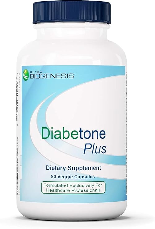 Nutra Biogenesis Diabetone, Metabolic Support Supplement, 90 Capsules