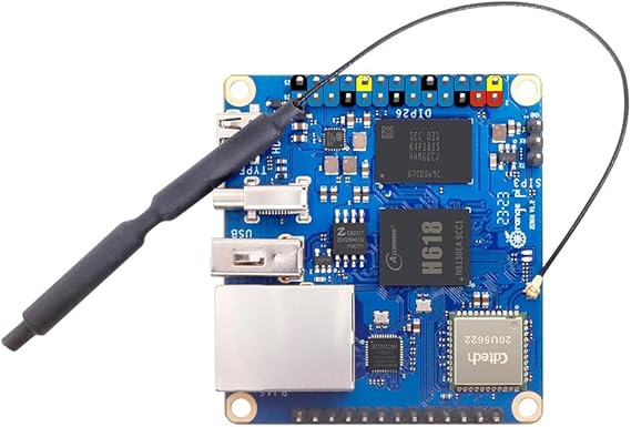 Orange Pi zero3 4G Ram Allwinner H618 LPDDR4 Quad-Core Cortex-A53 Board Support 4K Display WiFi Bluetooth (SingleBoard)