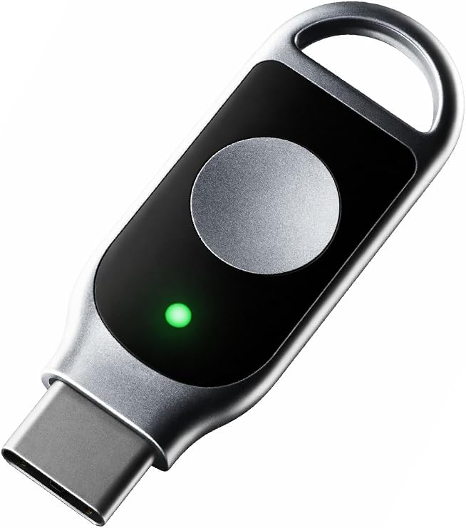 K39 USB Security Key - Two Factor Authenticator - USB-C with FIDO2 - Help Prevent Account Takeovers