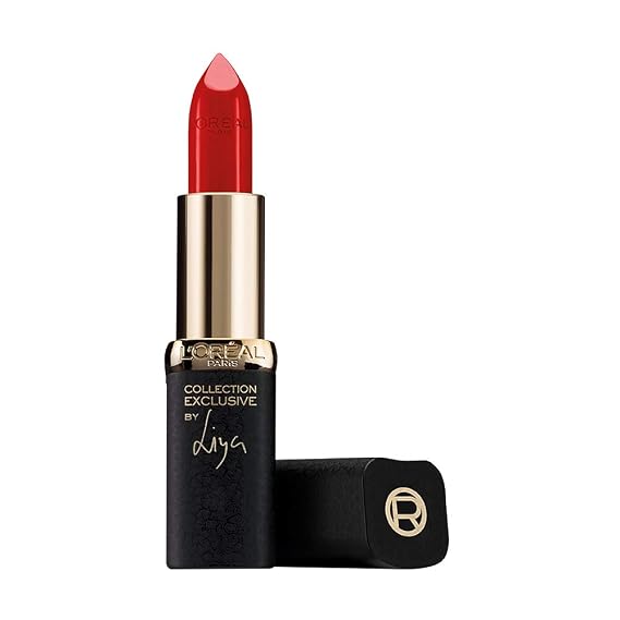 L'Oreal Paris Colour Riche Collection Exclusive Lipstick, Liya's Red, 0.13 oz.