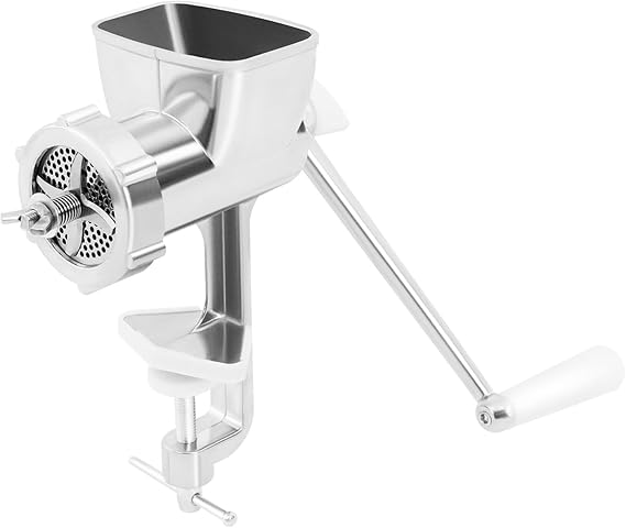 Manual Animal Feed Food Pellet Machine, Birds Fishing Bait Granulator Pelleter, Animal Food Maker with 1.5mm/2mm/2.5mm/3mm/8mm Molds, Pellet Machine