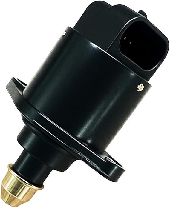 YoRise Car Idle Air Control Valve, Automotive Throttle Stepper Motor Idle Air Control Valve for Stable Engine Operation, Car Replacement OEM #90380 10526 90325864, Fit for Most Vehicles (White)