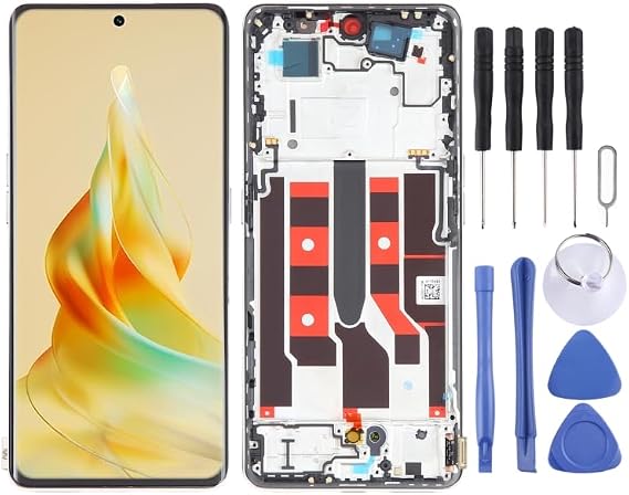 LCD Screen for Oppo Reno8 T 5G Digitizer Full Assembly with Frame