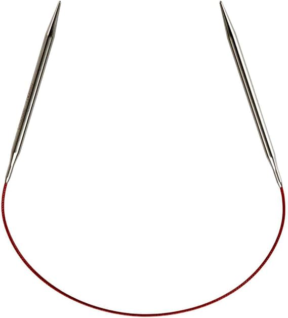 ChiaoGoo SS Red Lace Circular, 16-Inch (40 cm), US 8 (5 mm)