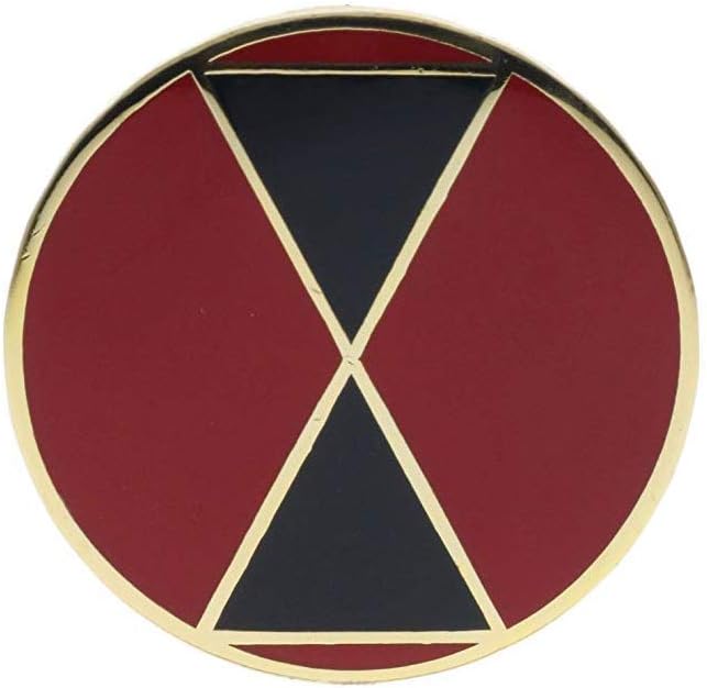 United States Army Infantry & Airborne Divisions 1" Lapel Pin