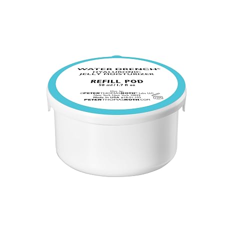 Peter Thomas Roth | Water Drench Hyaluronic Jelly Moisturizer Refill Pod | Hyaluronic Acid Cloud Cream, For Normal to Oily Skin, Fragrance-Free, Non-Comedogenic, Acne-Safe Moisturizer