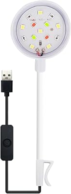 Lamps, Small Aquarium Fish Tank Led Light with USB Interface Clip On for Plant Aquarium