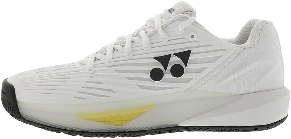 YONEX Men's Power Cushion Eclipsion 5 Tennis Shoes, White, Size 11