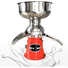 Milk Cream Centrifugal Separator Electric descremadora de leche 100L/H Capacity Cream Maker with 5L 304 Stainless Steel Bowl for Fresh Goat Cow Milk