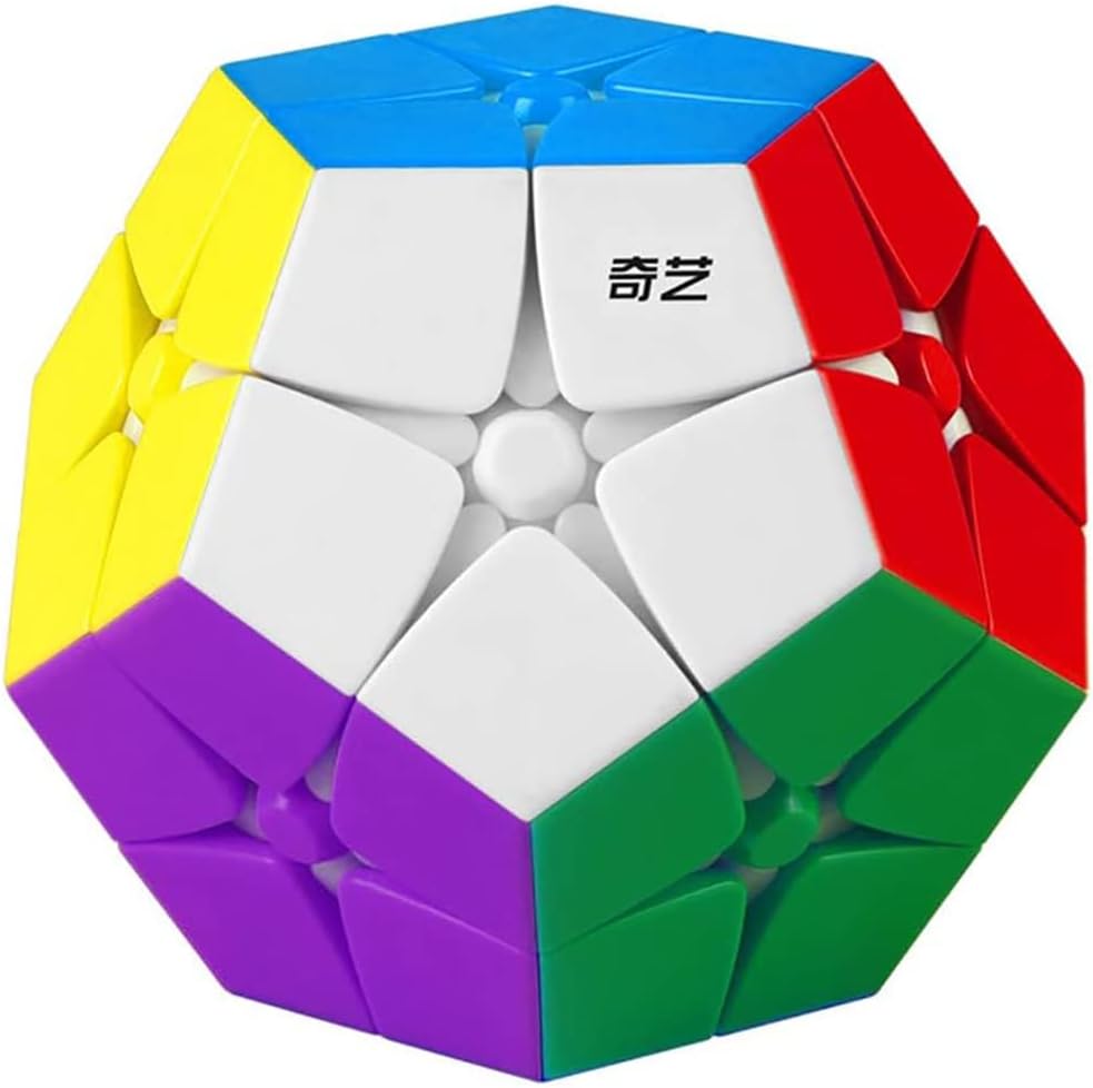 Willking QY Toys 2x2 Kilominx stickerless Speed Cube 2x2 Megaminx Puzzle Cube Dodecahedron 12 Side Cubes