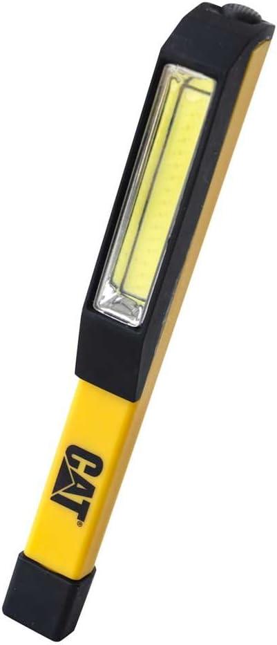 CAT CT1000 Pocket COB LED Flood Beam Pocket Work Light, Black/Yellow