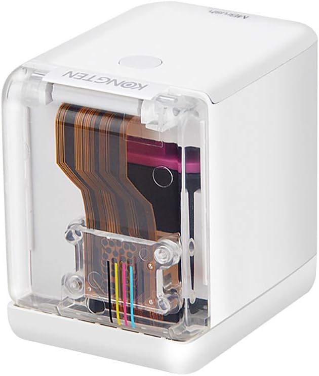 mini handheld color printer m-brush wireless bluetooth portable printer the world's smallest mobile color printer with standard ink cartridge