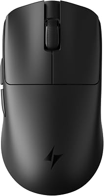 ATK Blazing Sky F1 V2 Wireless Gaming Mouse, 38 g, PAW3950 Ultra Sensor, Nordic 54L20 MCU, Optical Switches, Dual 8K, Dual-Mode 2.4G/Wired, 200H Battery (Extreme, Coral Pink)